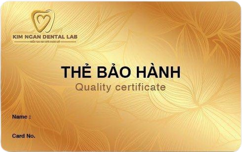 Thẻ bảo hành